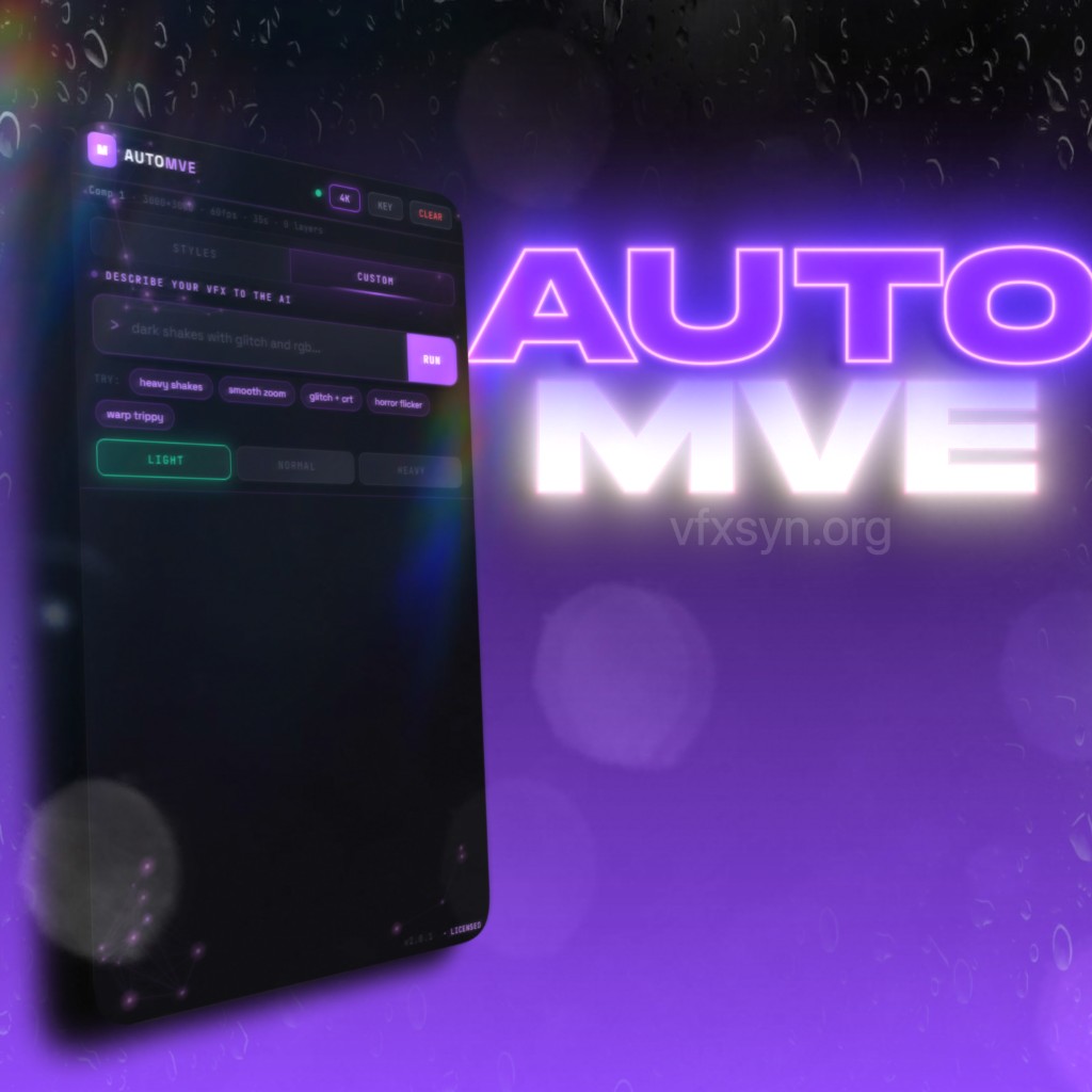AUTOMVE interface preview